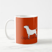 English Bull Terrier Products Coffee Tasse (Links)