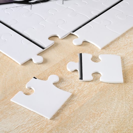 English Bull Terrier Surreal Art Schach Slide Puzzle (Seite)