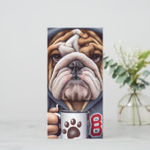 English Bulldog (Stehend Vorderseite)