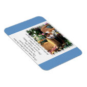 English Bulldog Art Summer Garden Magnet (Rechte Seite)