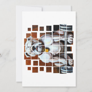 English Bulldog Barbell Workout Feiertagskarte