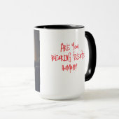 English Bulldog Bearing Leckerei Weihnachtskaffee  Tasse (VorderseiteRechts)