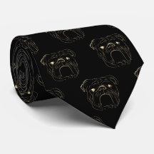 English Bulldog Black and Gold