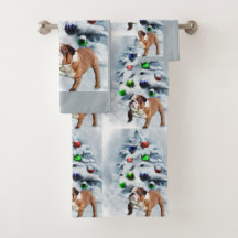 English Bulldog Christmas
