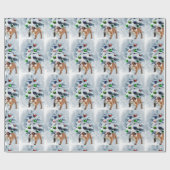 English Bulldog Christmas Geschenkpapier (Flach)