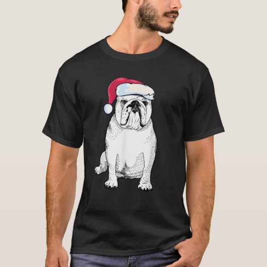 English Bulldog Christmas Gifts for Dog Lover Owne T-Shirt (Vorderseite)