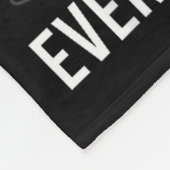 English Bulldog Christmas I'm Fine Everything Is F Fleecedecke (Ecke)