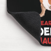 English Bulldog Christmas Shirt Sehr geehrter Herr Mousepad (Ecke)