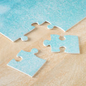 English Bulldog Christmas Weihnachtsmann Truck Puzzle (Seite)