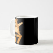 English Bulldog Dog 67 Meme Six Seven Funny Dabbin Kaffeetasse (Vorderseite Links)