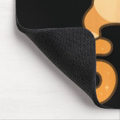 English Bulldog Dog 67 Meme Six Seven Funny Dabbin Mousepad (Ecke)