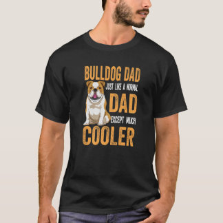 English Bulldog Dog Apparel For Men   T-Shirt