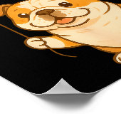 English Bulldog Dog Funny 67 Meme Six Seven Balloo Poster (Ecke)