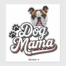 English Bulldog Dog Mama