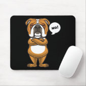 English Bulldog Dog Mousepad (Mit Mouse)