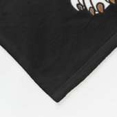 English Bulldog Dog Tree Christmas Lights Xmas Paj Fleecedecke (Ecke)