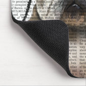 English Bulldog, Formal Hound and Hat Mousepad (Ecke)