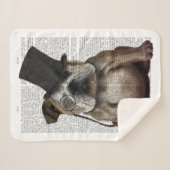 English Bulldog, Formal Hound und Hat Sherpadecke (Vorderseite (Horizontal))