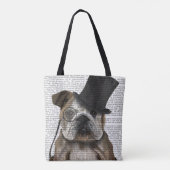 English Bulldog, Formal Hound und Hat Tasche (Rückseite)