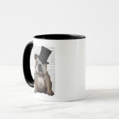 English Bulldog, Formal Hound und Hat Tasse (Vorderseite Links)