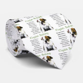 English Bulldog Geschenke Krawatte (Gerollt)
