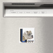 English Bulldog Geschenke Magnet (In Situ (Geschirrspüler))
