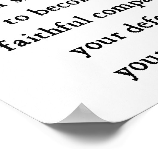 English Bulldog Geschenke Poster (Ecke)