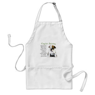 English Bulldog Geschenke Schürze