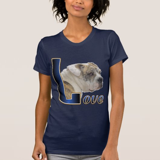 English Bulldog Geschenke T-Shirt (Vorderseite)