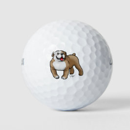 English Bulldog Golfball