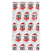 English Bulldog Hunde Zucht Weihnachten Kleine Geschenktüte (Vorderseite)