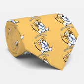 English Bulldog IAAM Krawatte (Gerollt)