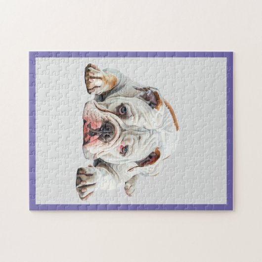 English Bulldog Jigsaw Puzzle (Horizontal)