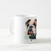 English Bulldog Kaffeetasse (Vorderseite Links)