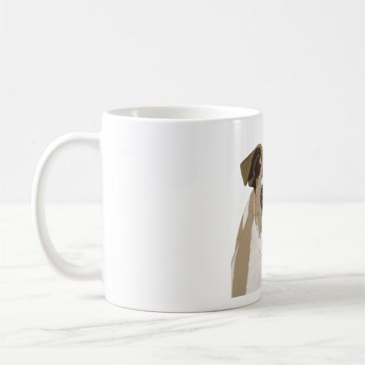 English Bulldog Kaffeetasse (Links)