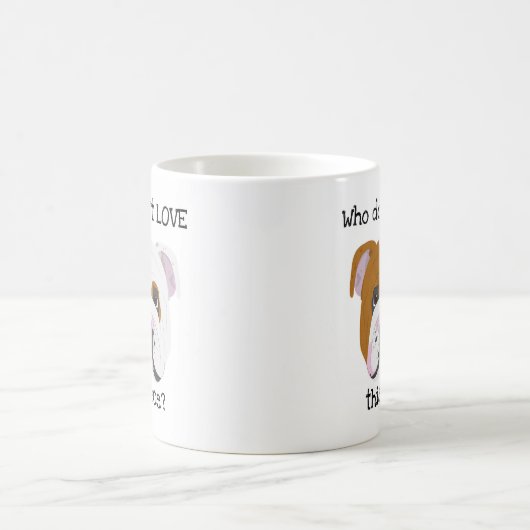 English Bulldog Kaffeetasse (Mittel)