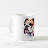 English Bulldog Kaffeetasse (Vorderseite Links)