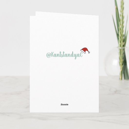 English Bulldog Karte (Rückseite)