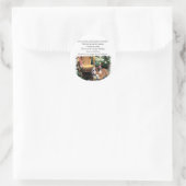 English Bulldog Kunstgeschenke Runder Aufkleber (Tasche)