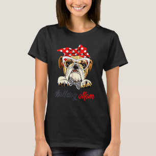 English Bulldog Liebe Niedlich Bully Dog Mama Dame T-Shirt