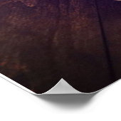 English Bulldog Lying Dog | Hundebahn Foto Poster (Ecke)