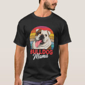 English Bulldog Mama Bully Dogs for Men Women Gir T-Shirt (Vorderseite)