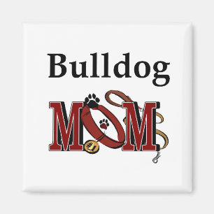 English Bulldog Mama Geschenke Magnet