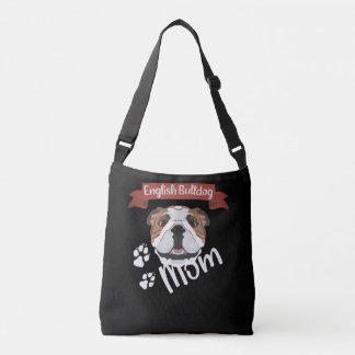 English Bulldog Mama, Hunde Mama Tragetaschen Mit Langen Trägern