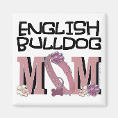 English Bulldog MAMA Magnet (Vorne)