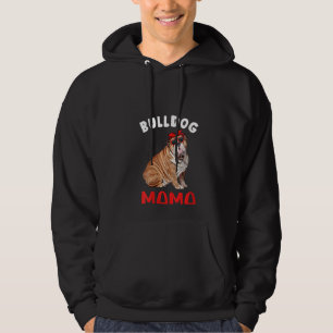 English Bulldog Mama Mama English Bulldog Ow Hoodie