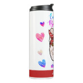 English Bulldog Mama Niedlich Mother's Day Dog Lov Thermosbecher (Nach links gedreht)