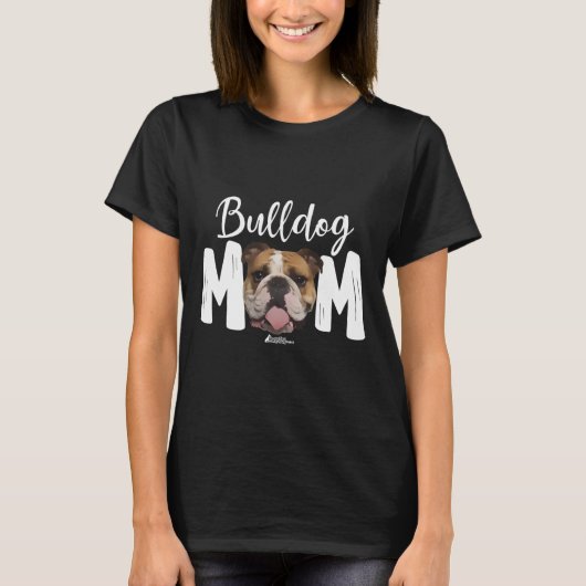 English Bulldog Mama Top (Vorderseite)