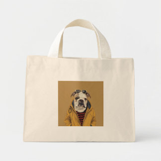 English Bulldog Mini Stoffbeutel