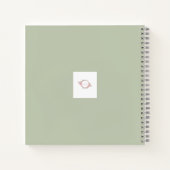 English Bulldog Notizblock (Rückseite)